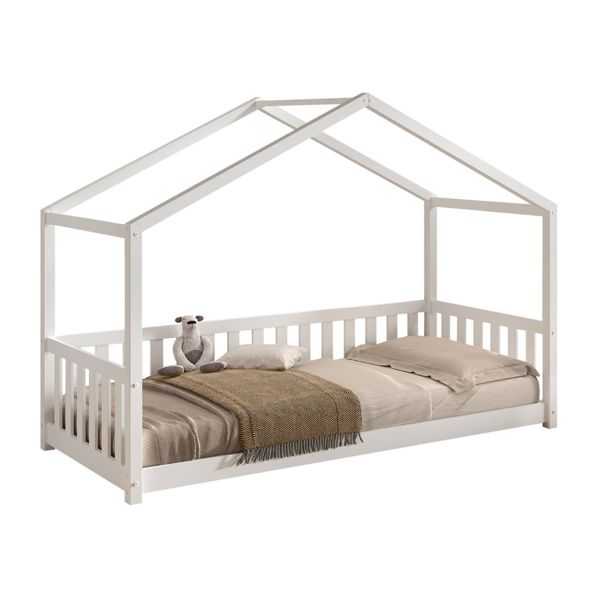 VIPACK DALLAS Toddler Bed White 90 x 200cm