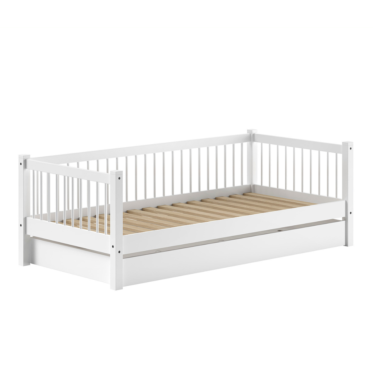 VIPACK FORREST European single cabin bed 90 X 200cm white