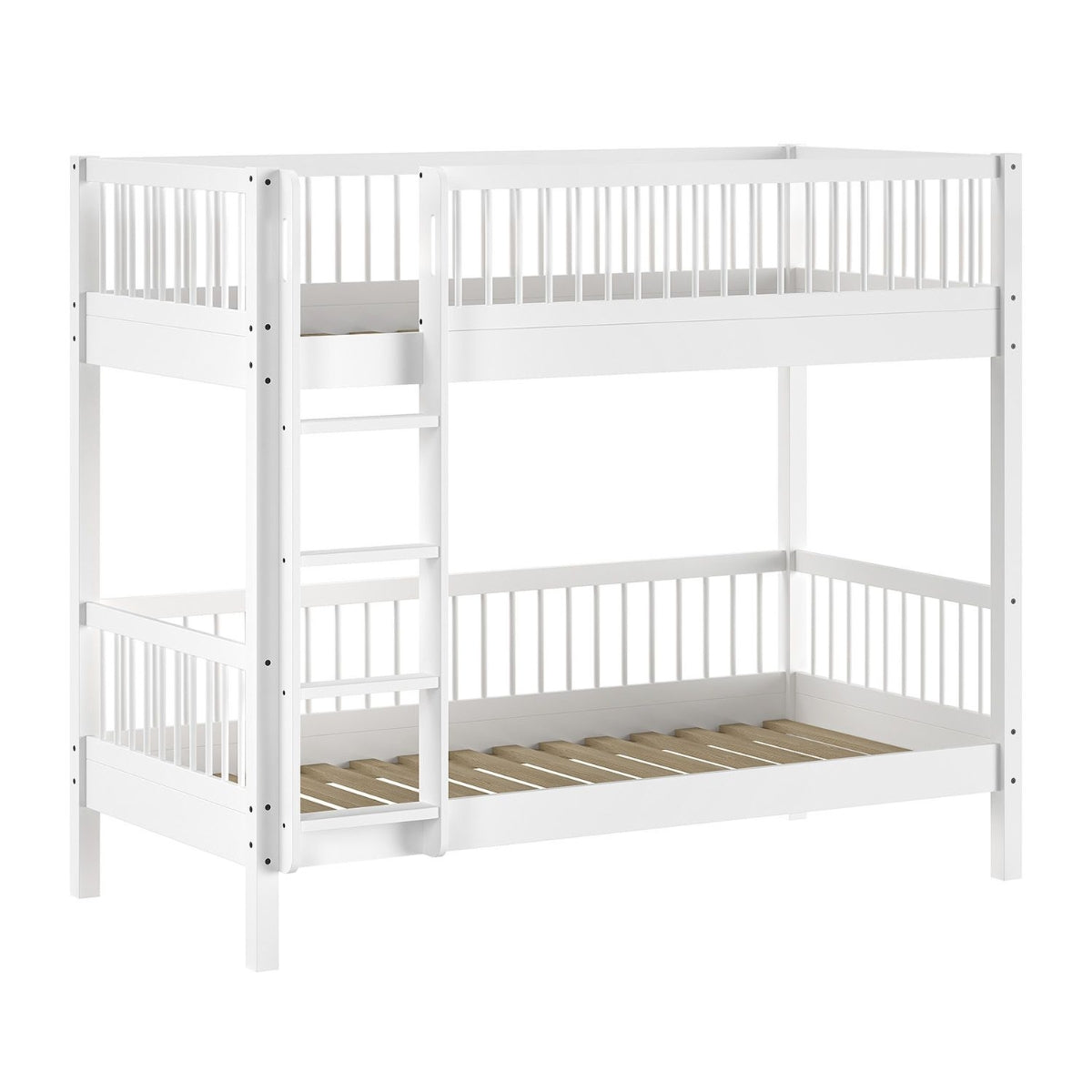 VIPACK FORREST Beech European bunk bed 90 x 200cm white