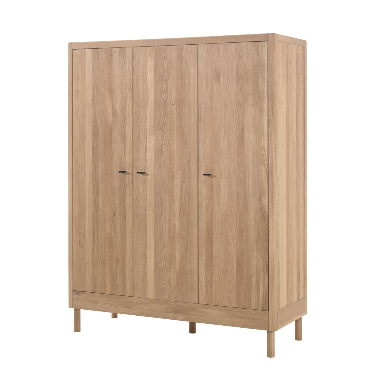 VIPACK FORREST 3 Door Wardrobe - Oak