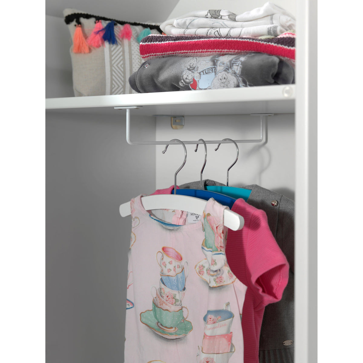 VIPACK JAXX CASAMI Beach Hut Single Wardrobe – White with Mint Door
