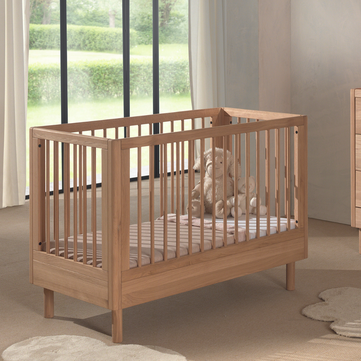 VIPACK JAXX FORREST OAK cot 120 x 60cm
