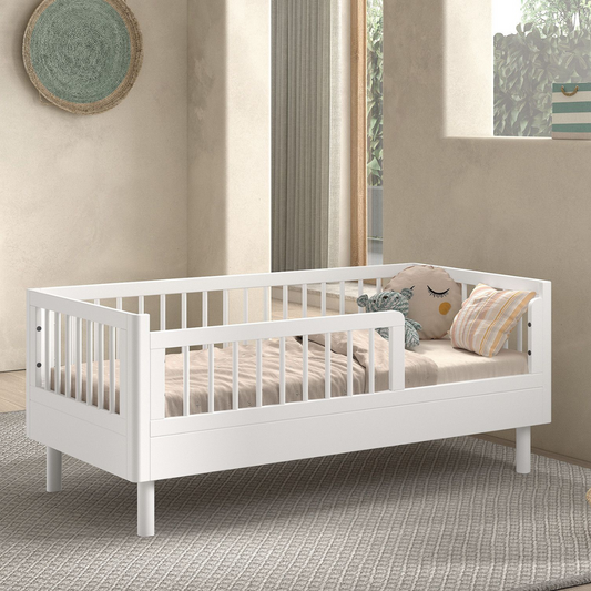VIPACK JAXX FORREST toddler bed 140 x 70cm white