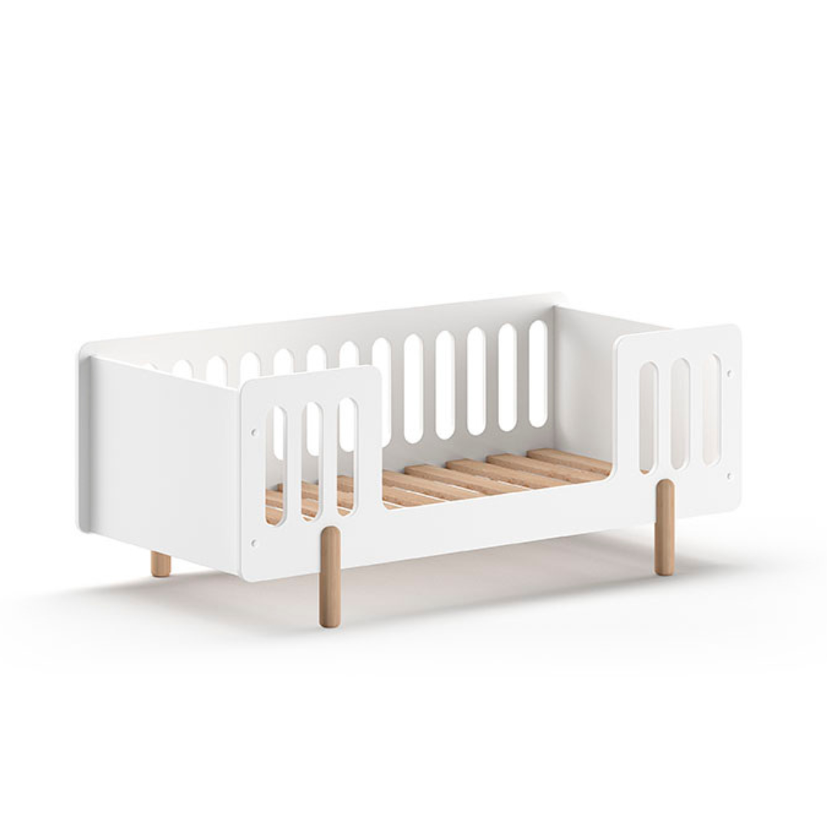 VIPACK JAXX SMILE toddler bed 140 x 70cm white