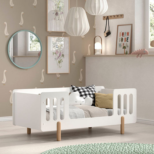 VIPACK JAXX SMILE toddler bed 140 x 70cm white