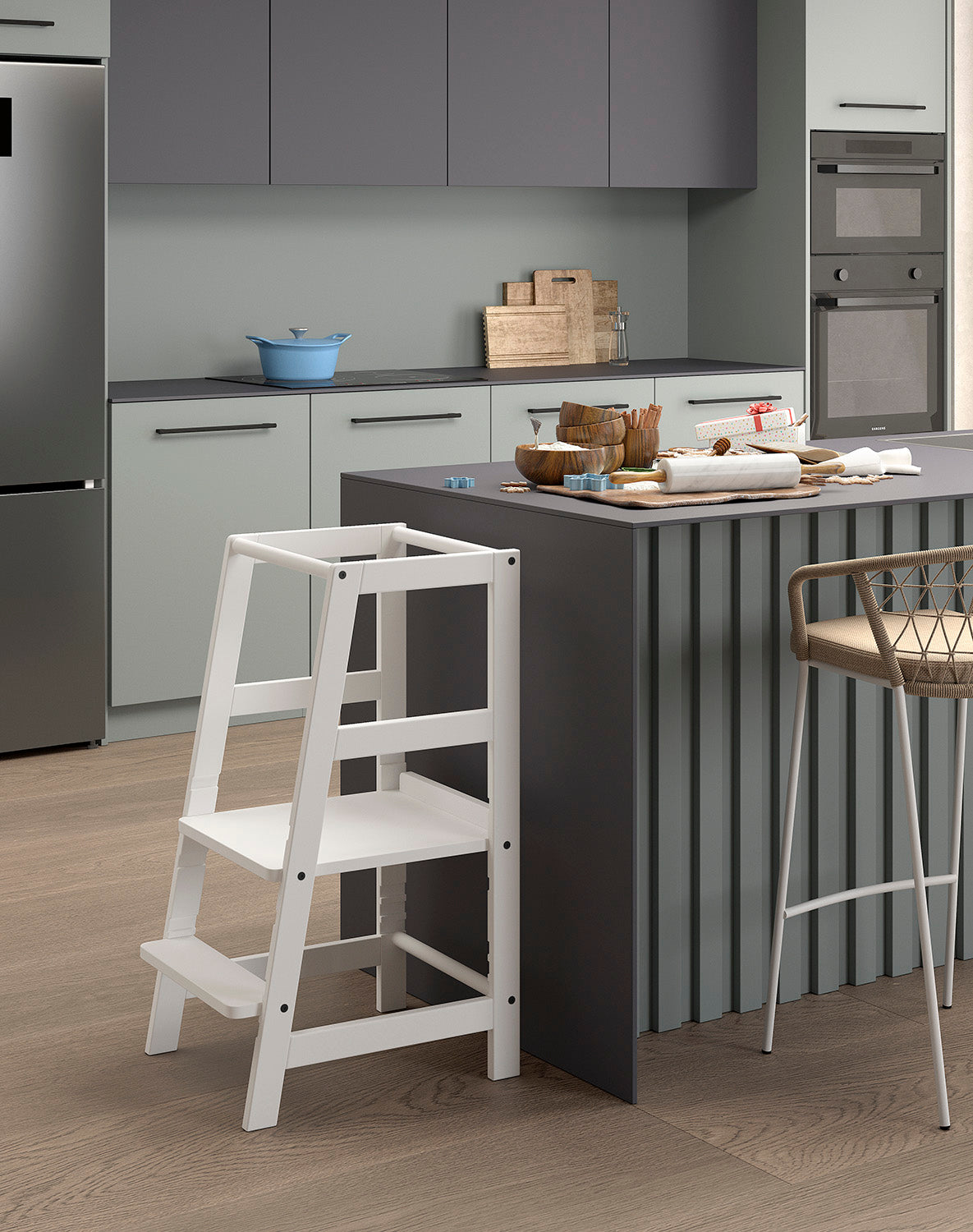 VIPACK JAXX FORREST learning tower white