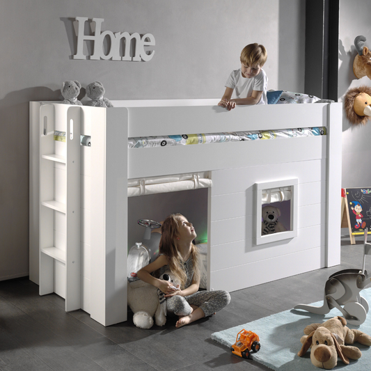 VIPACK NOAH European mid sleeper 90 X 200cm white