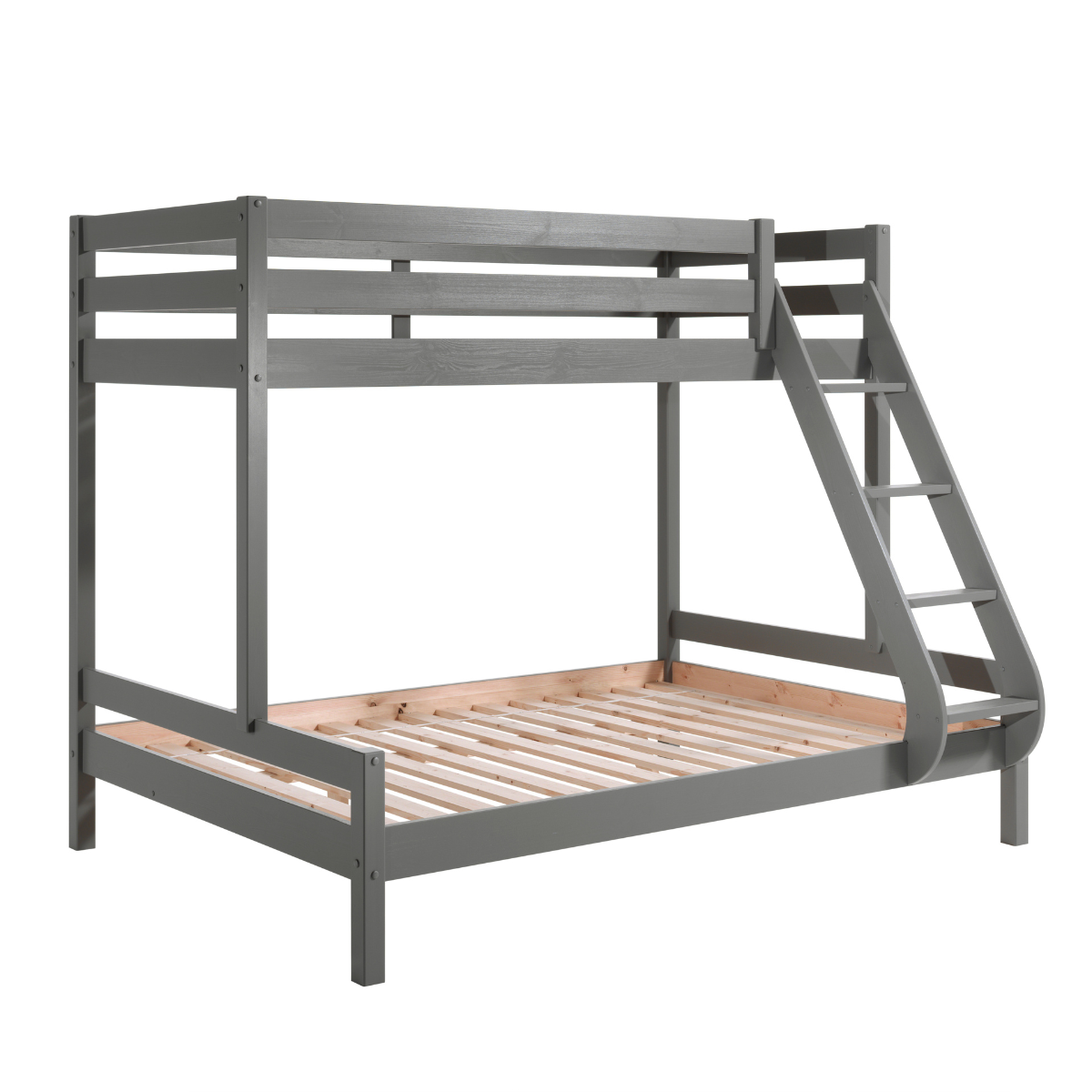VIPACK PINO family bunk bed grey