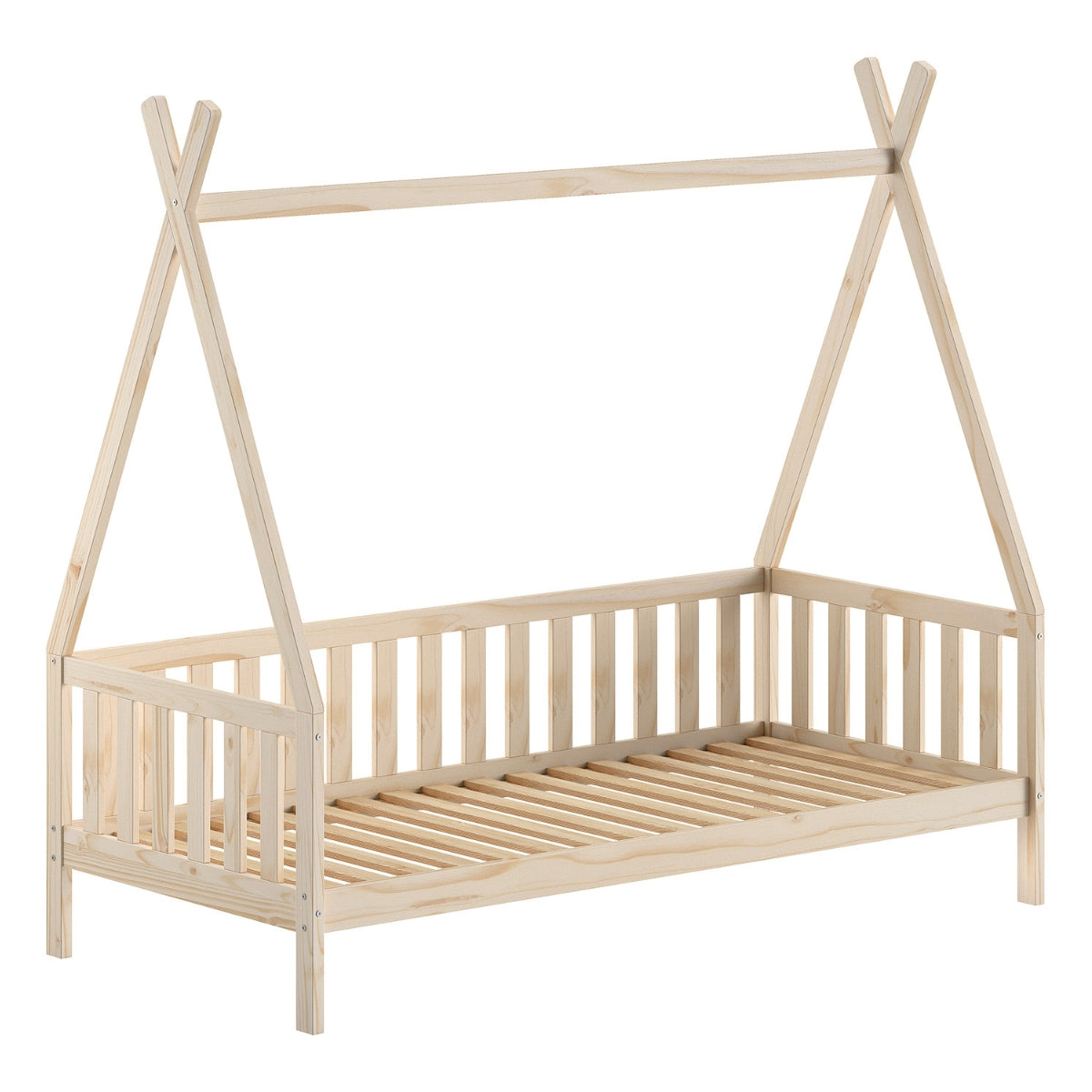 VIPACK TIPI single teepee bed 90 X 200cm natural