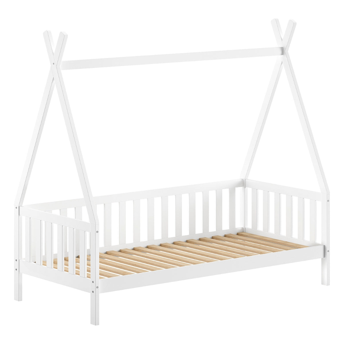 VIPACK TIPI single teepee bed 90 X 200cm white