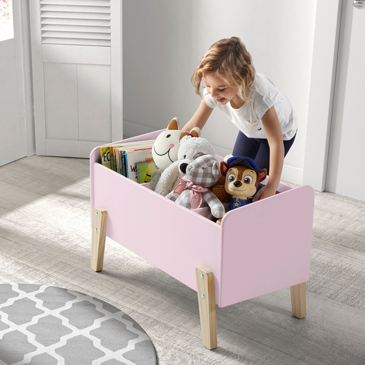 VIPACK JAXX KIDDY toy box pink