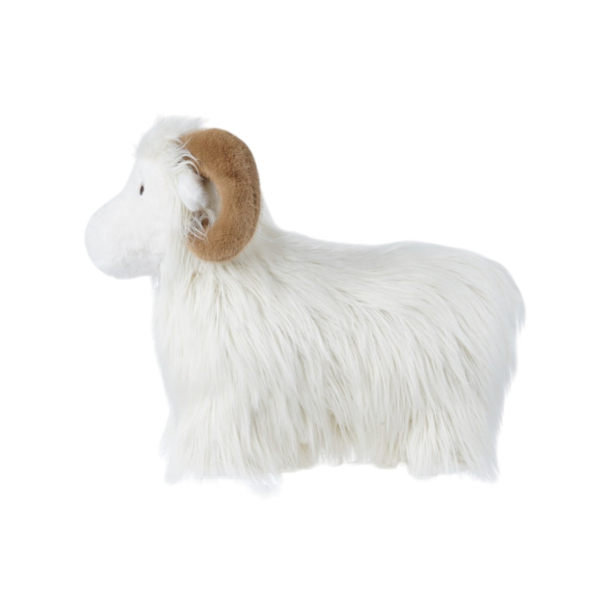 side view of oft Bouncy Ram by Wild & Soft for active and imaginative play on plain white background