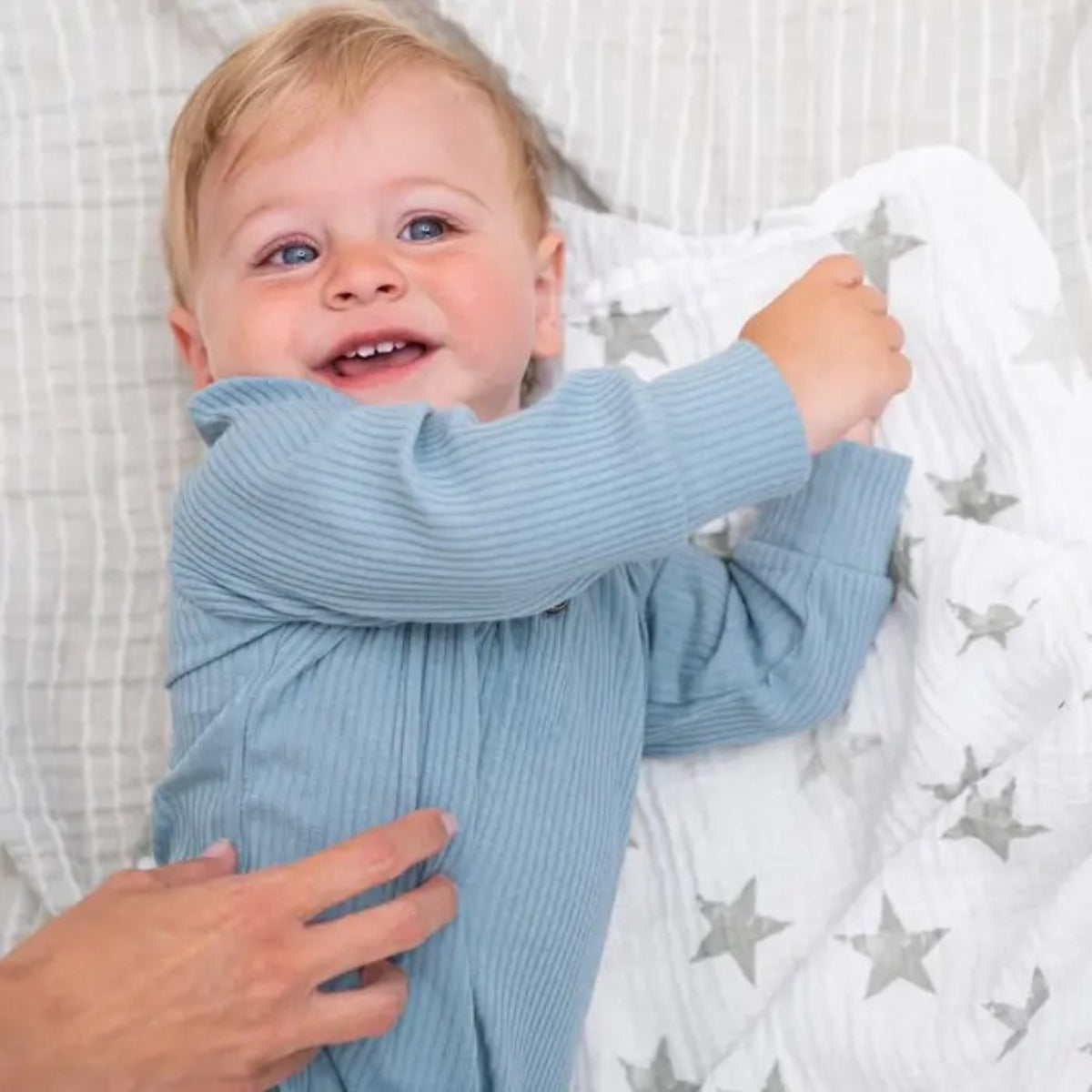 aden + anais Essentials Cotton Muslin Swaddle Blankets 4 Pack – Dusty