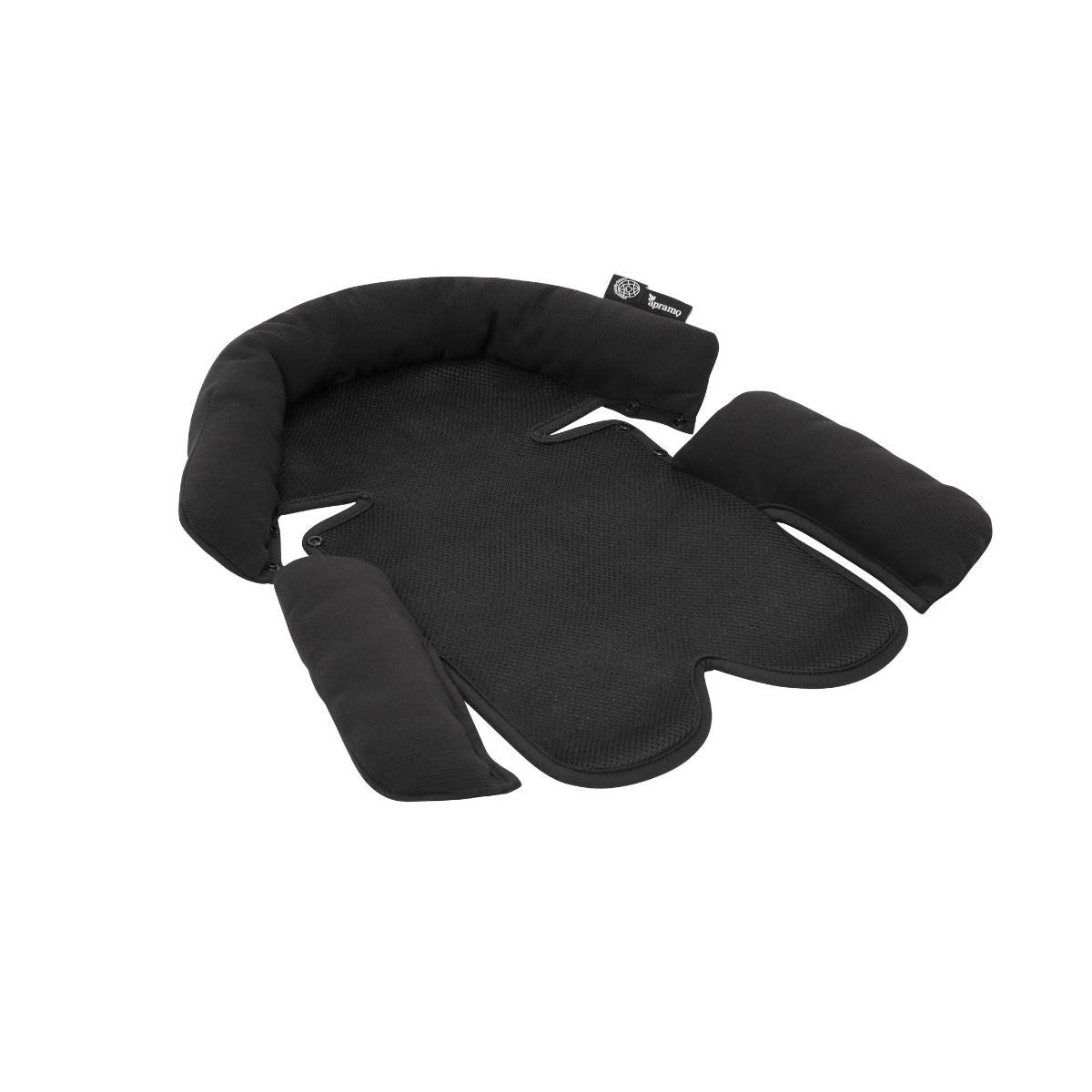 apramo breathable infant newborn head support insert on plain white background