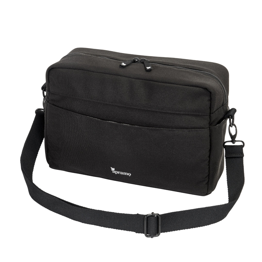 apramo stroller organiser with shoulder strap on white background 
