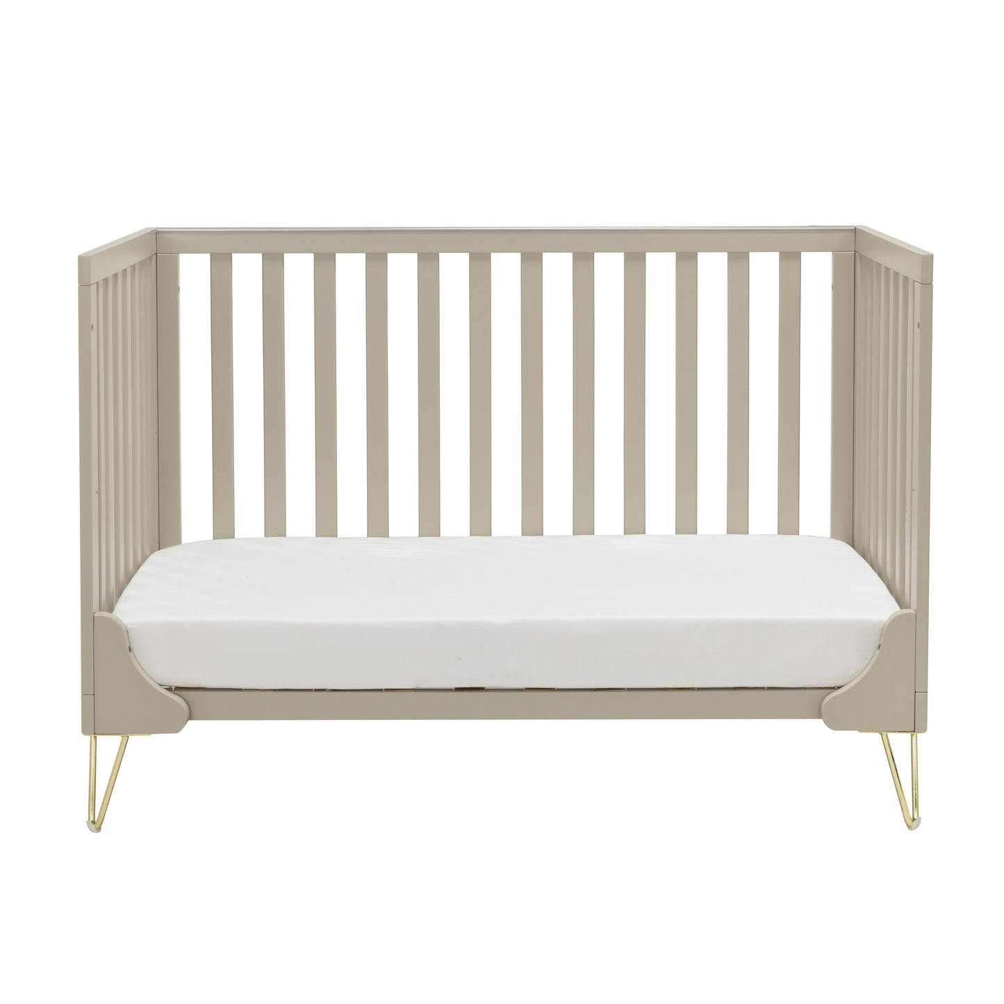 Babymore Kimi Cot Bed 120 x 60cm Cashmere