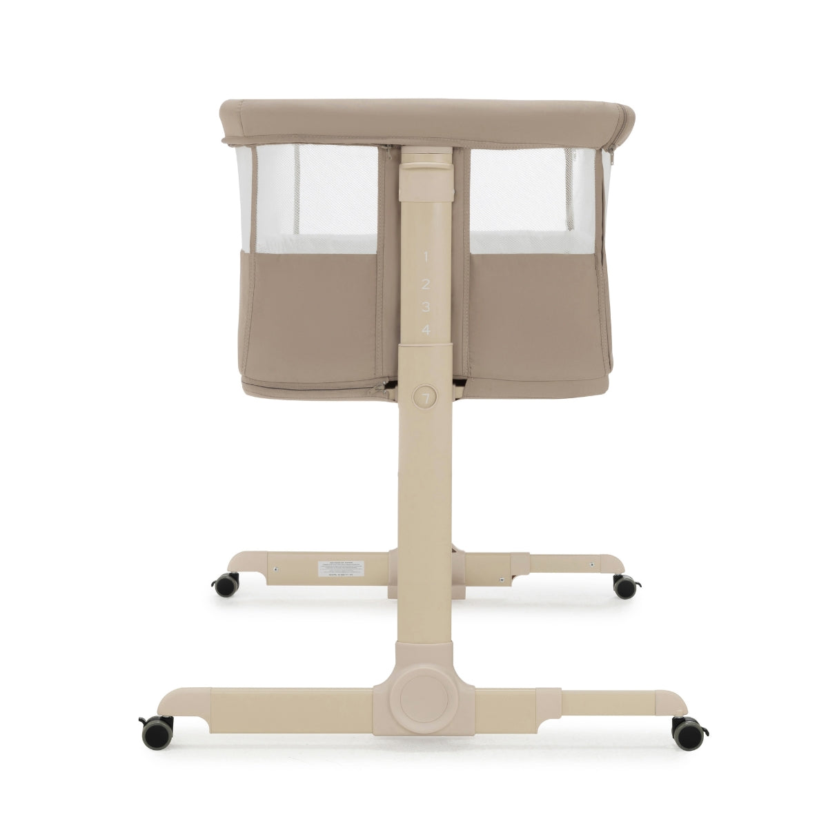 Babymore Neera Co-Sleeper Bedside Crib Khaki