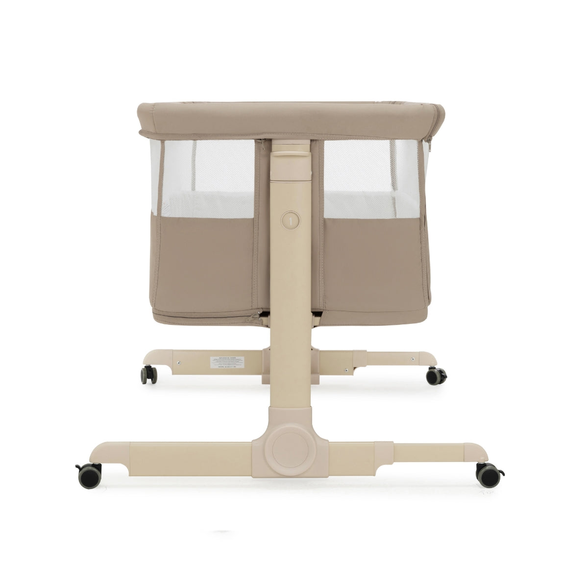 Babymore Neera Co-Sleeper Bedside Crib Khaki