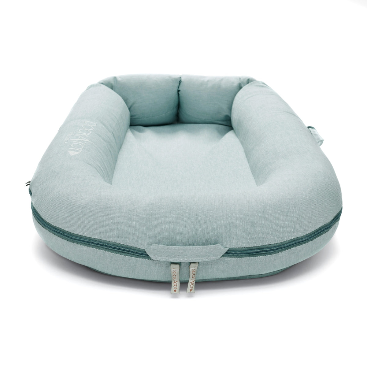DockATot Deluxe+ Baby Dock – Marine Chambray