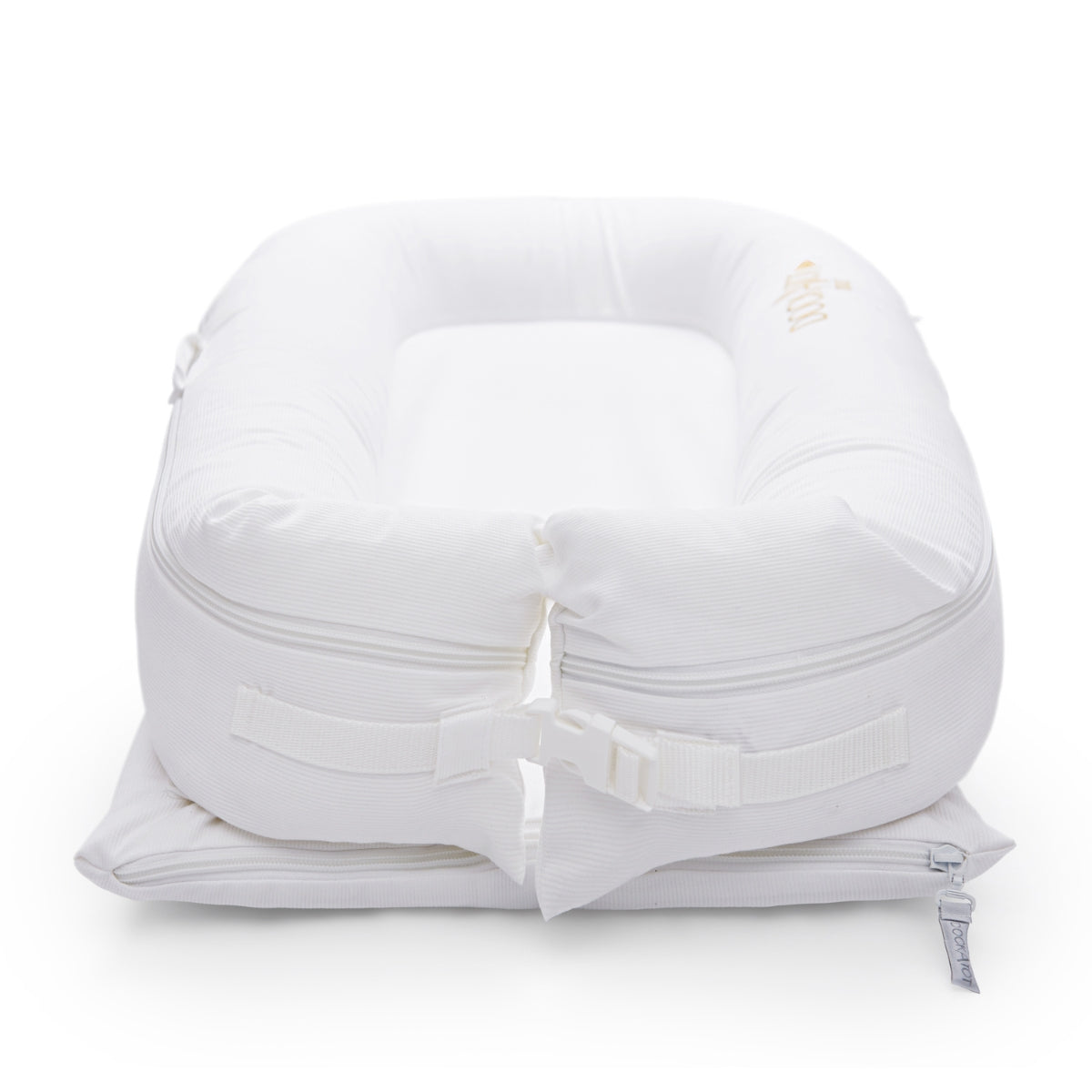 DockATot Deluxe+ Baby Dock – Pristine White