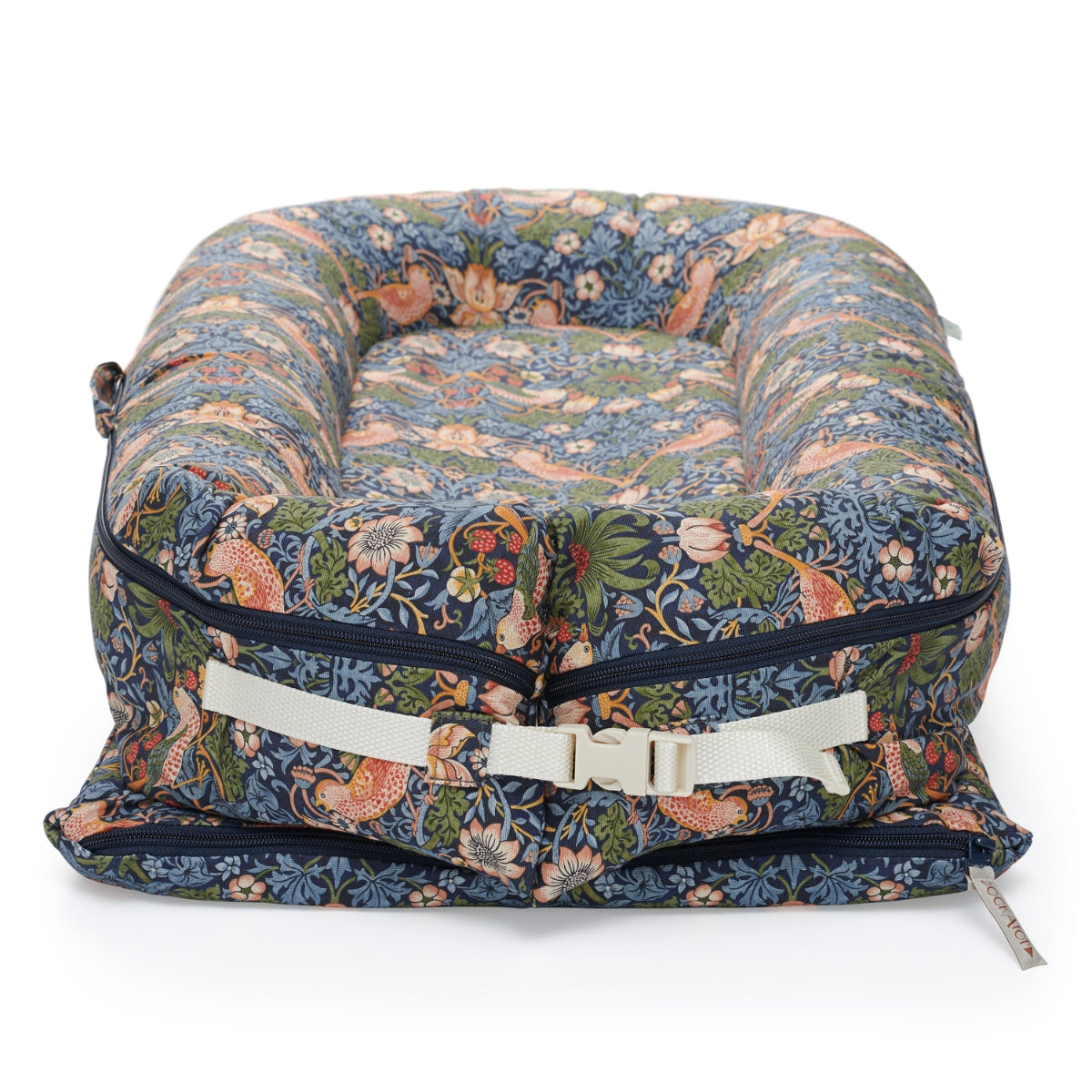 DockATot Deluxe+ Baby Dock – William Morris Strawberry Thief