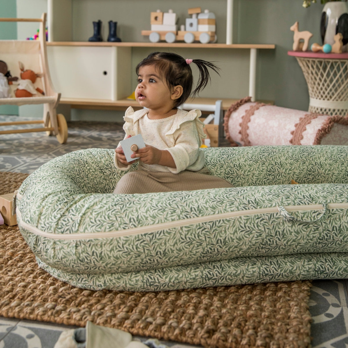 DockATot Grand Toddler Dock – William Morris Willow Boughs