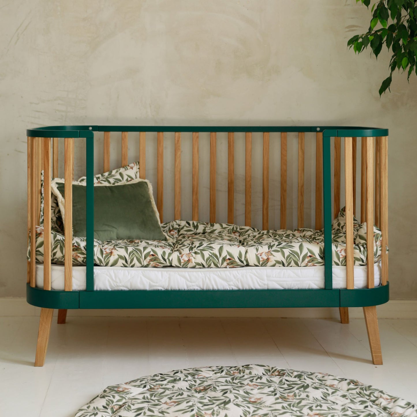 Luletto Bambi Mundo 3 piece room set emerald green