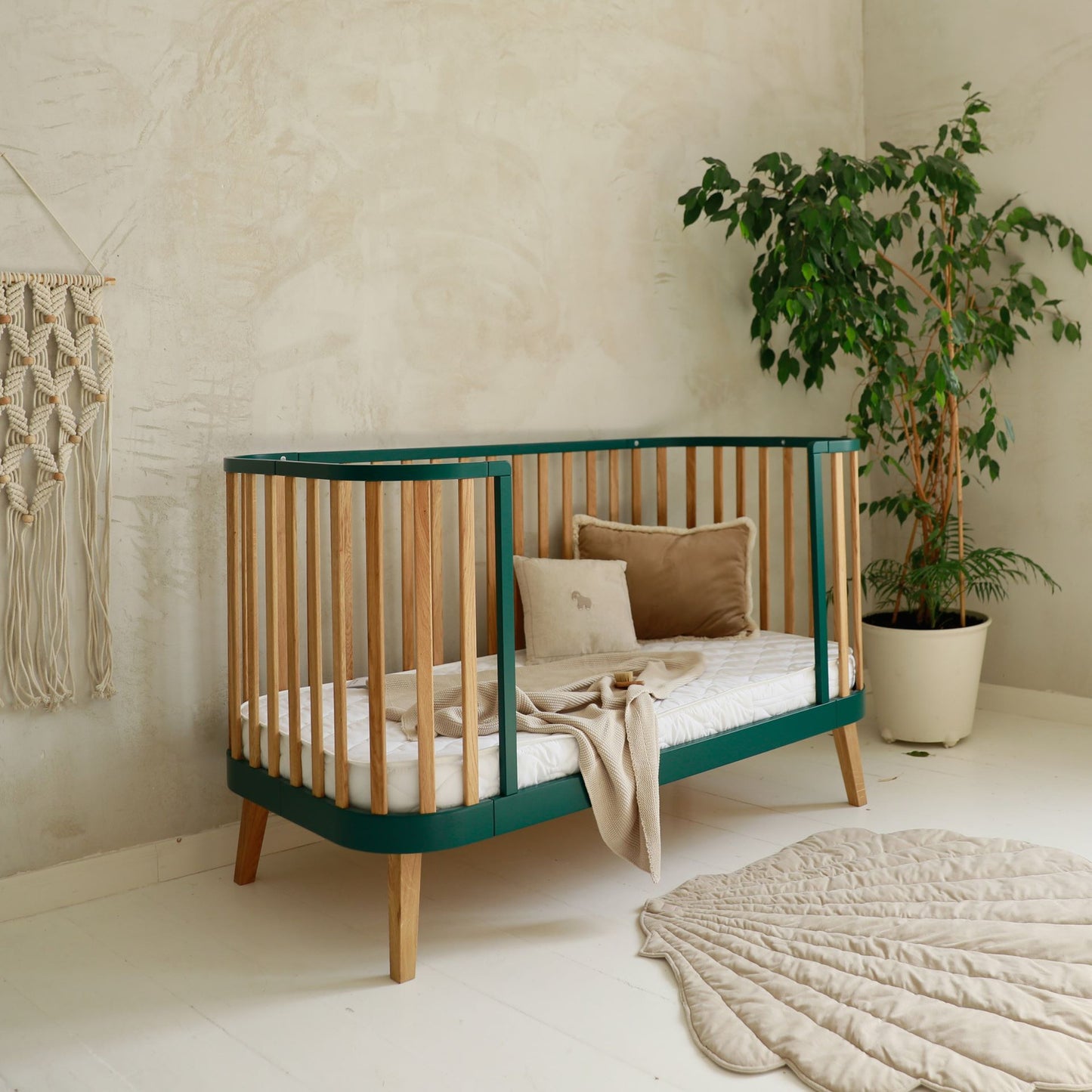 Luletto Bambi Mundo 3 piece room set emerald green