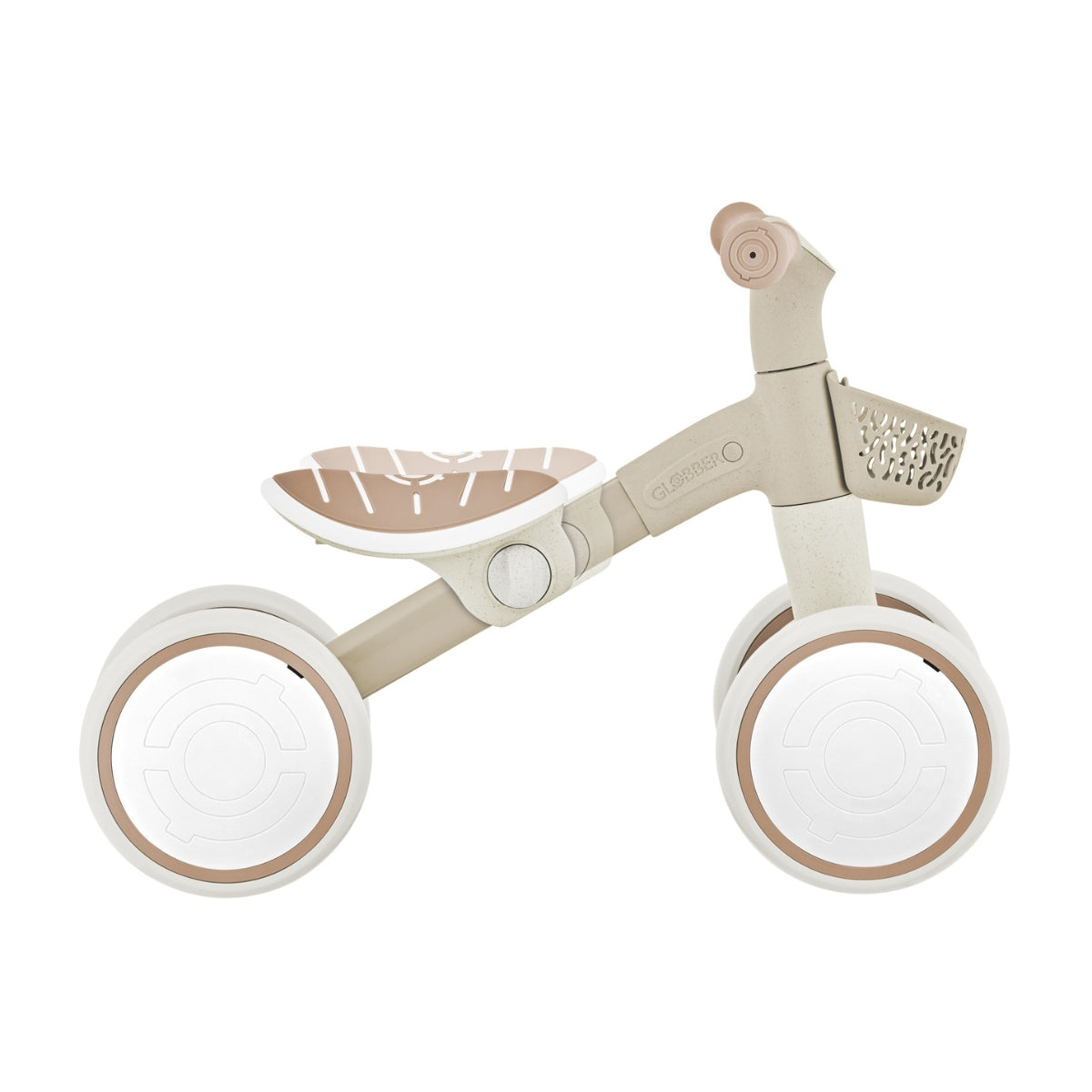 Globber Learning Bike Eco Coconut side view