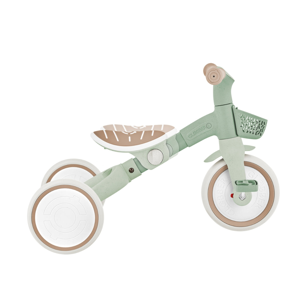 Globber Learning Trike 3-in-1 Plus Eco – Pistachio