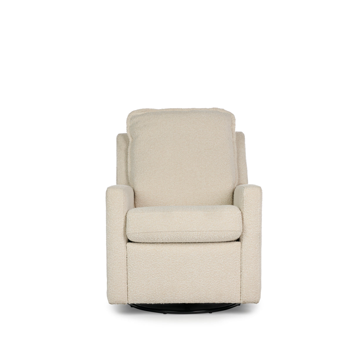 Obaby Denver Swivel Glider Recliner Nursing Chair — Bouclé
