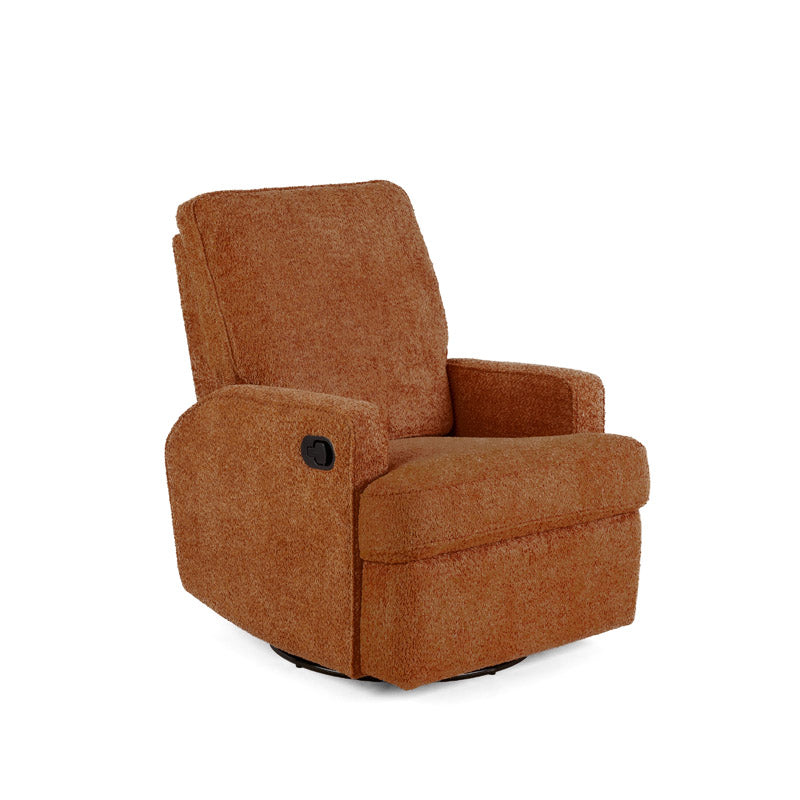 Obaby Madison Swivel Glider Recliner Nursing Chair — Chenille Marmalade