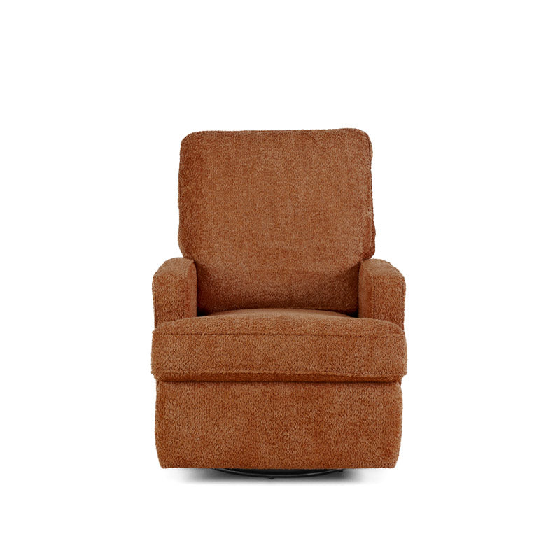 Obaby Madison Swivel Glider Recliner Nursing Chair — Chenille Marmalade