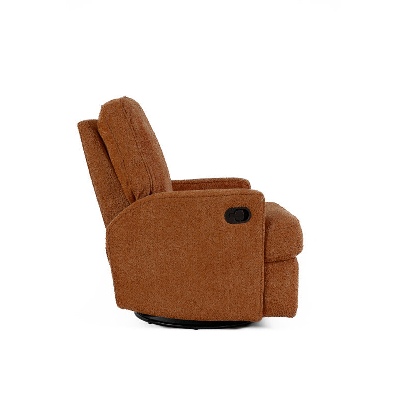 Obaby Madison Swivel Glider Recliner Nursing Chair — Chenille Marmalade
