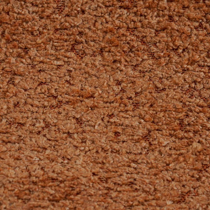 colour swatch of obaby madison swivel glider recliner chair chenille marmalade fabric