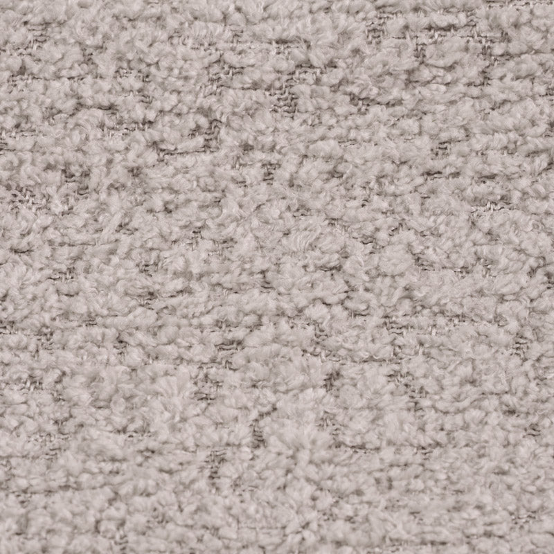 Obaby Madison swivel glider recliner nursing chair Chenille Marshmallow fabric colour swatch close up