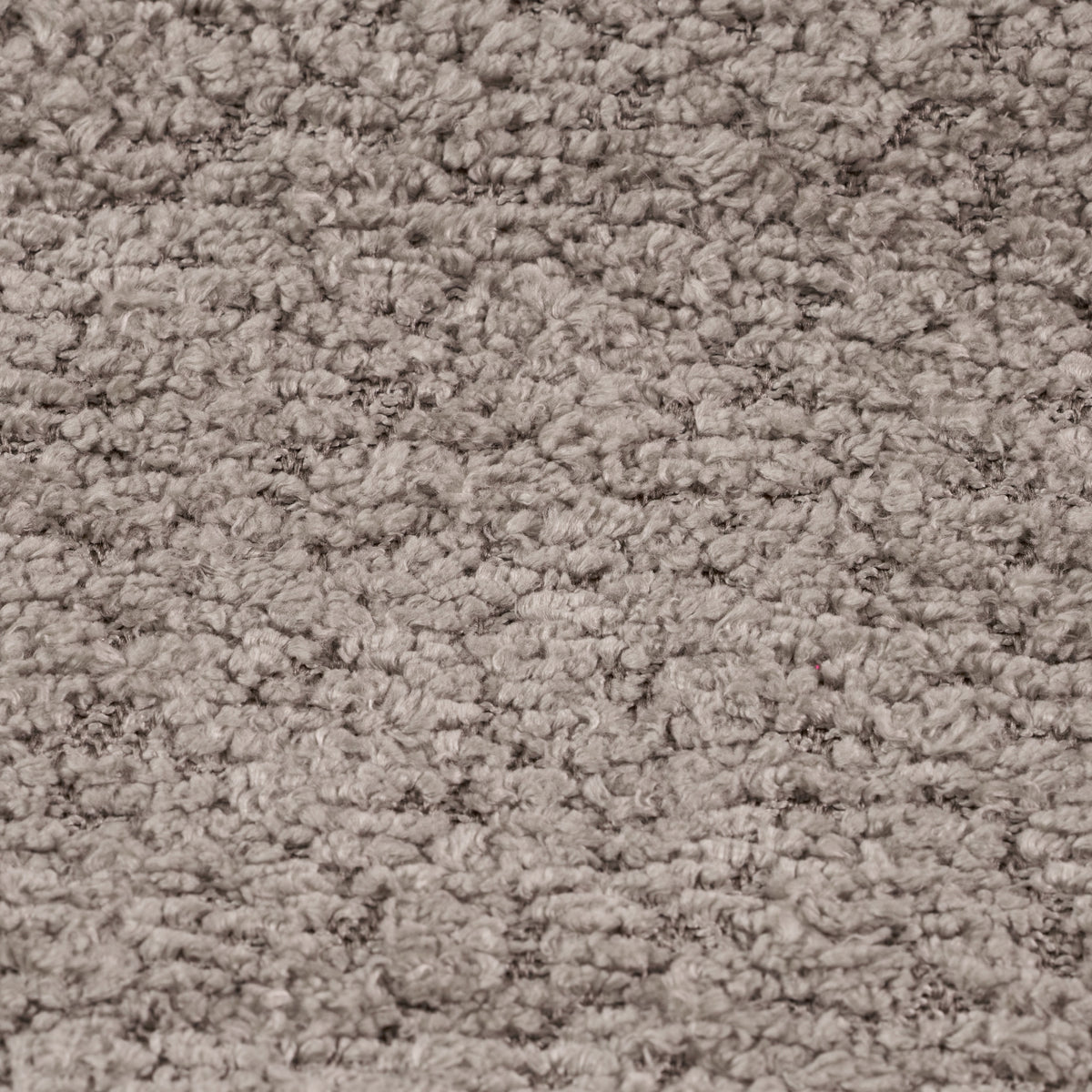 close up colour fabric swatch for Obaby Madison swivel glider recliner nursing chair in textured Chenille Mushroom