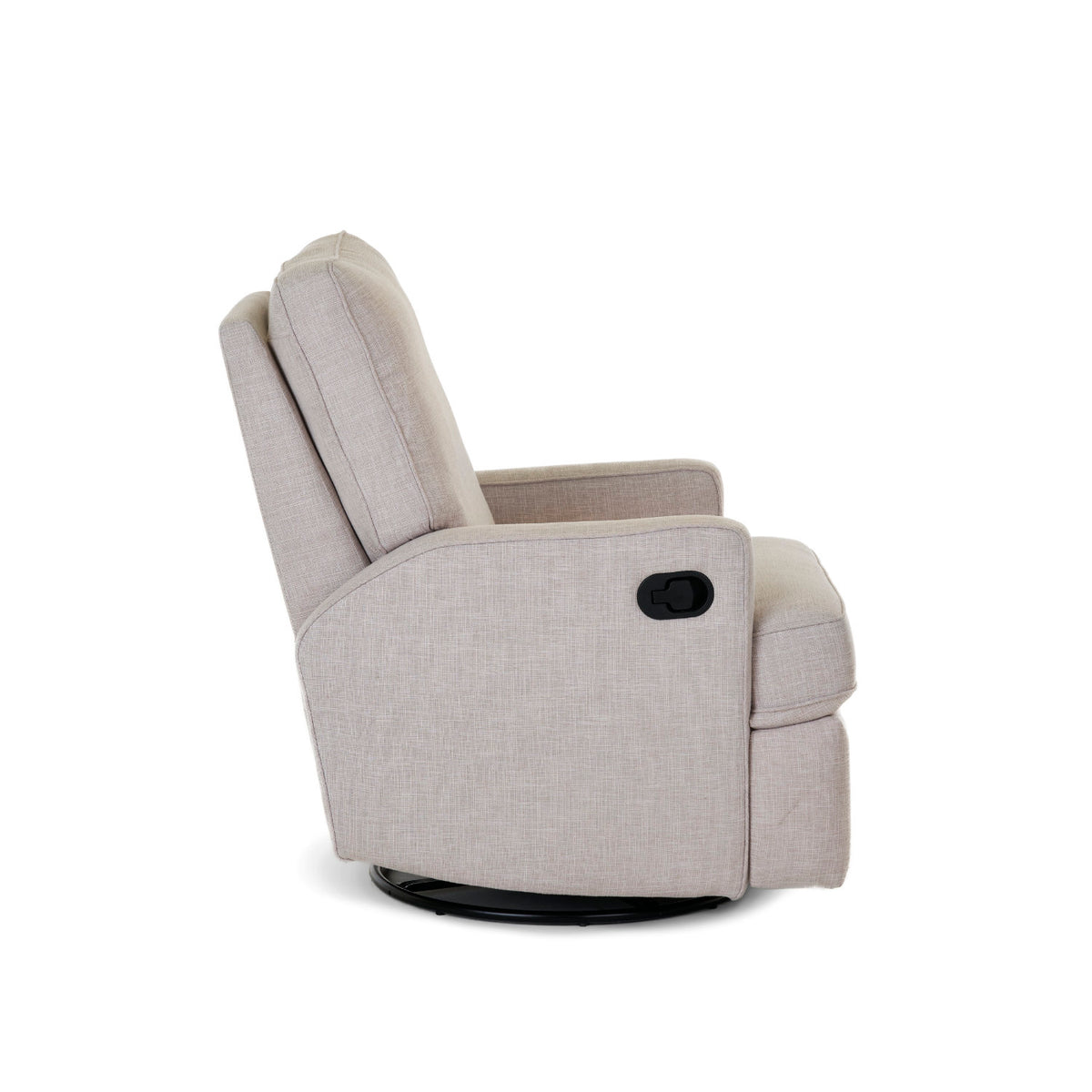 Obaby Madison Swivel Glider Recliner Nursing Chair — Oatmeal