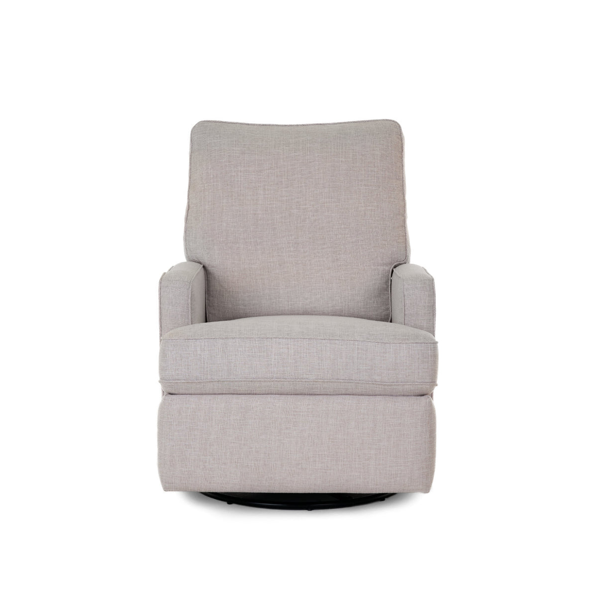 Obaby Madison Swivel Glider Recliner Nursing Chair — Oatmeal