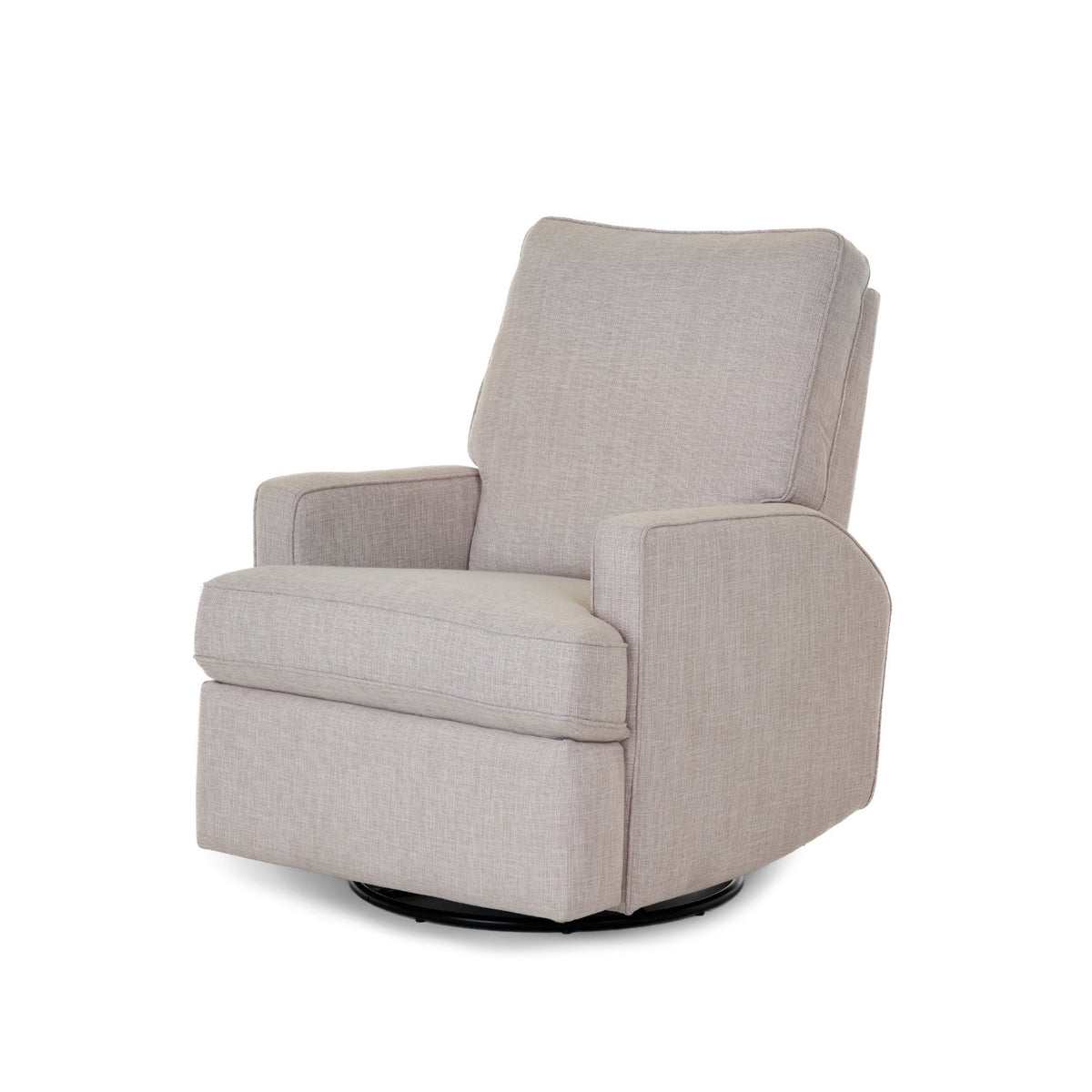 Obaby Madison Swivel Glider Recliner Nursing Chair — Oatmeal