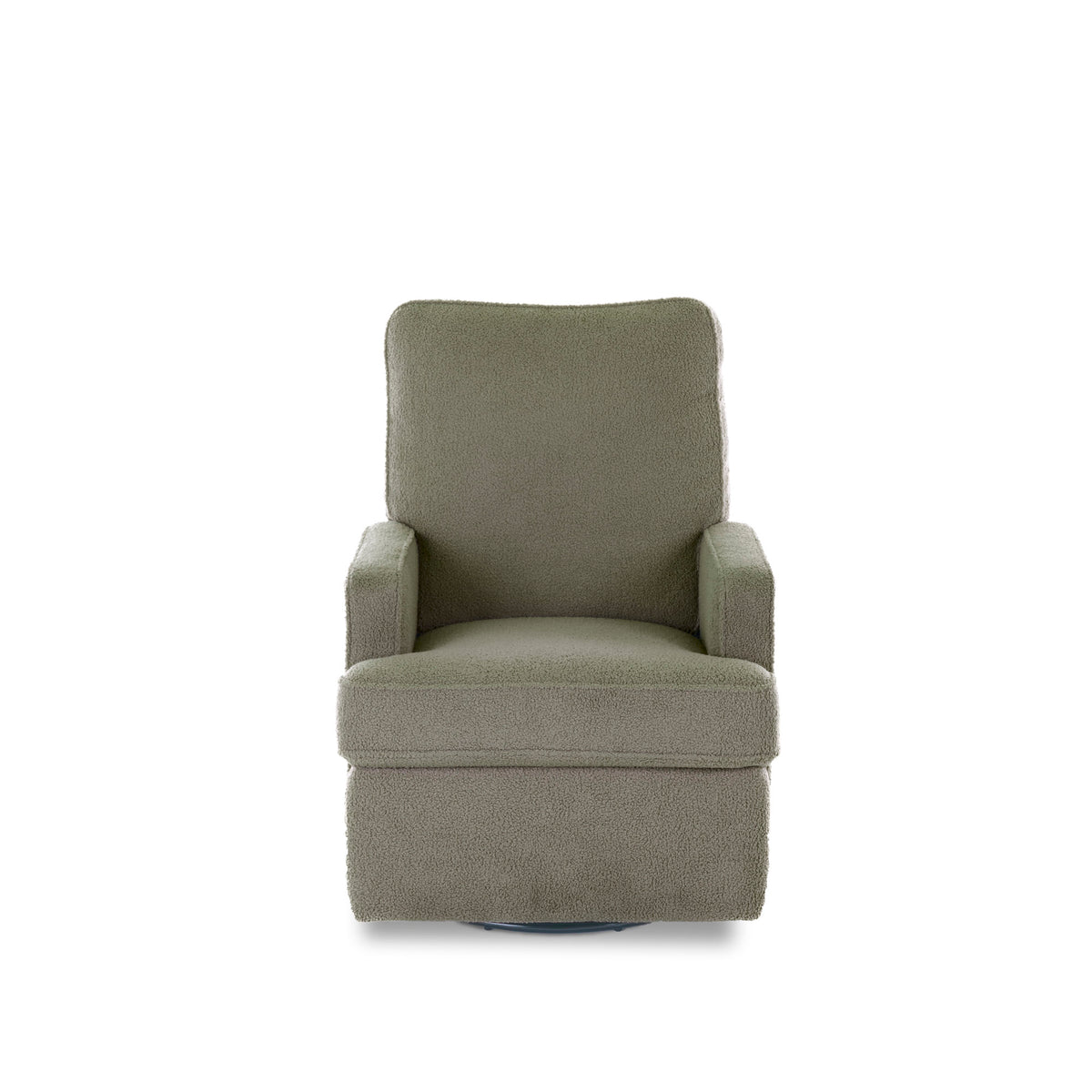 Obaby Madison Swivel Glider Recliner Nursing Chair — Teddy Olive