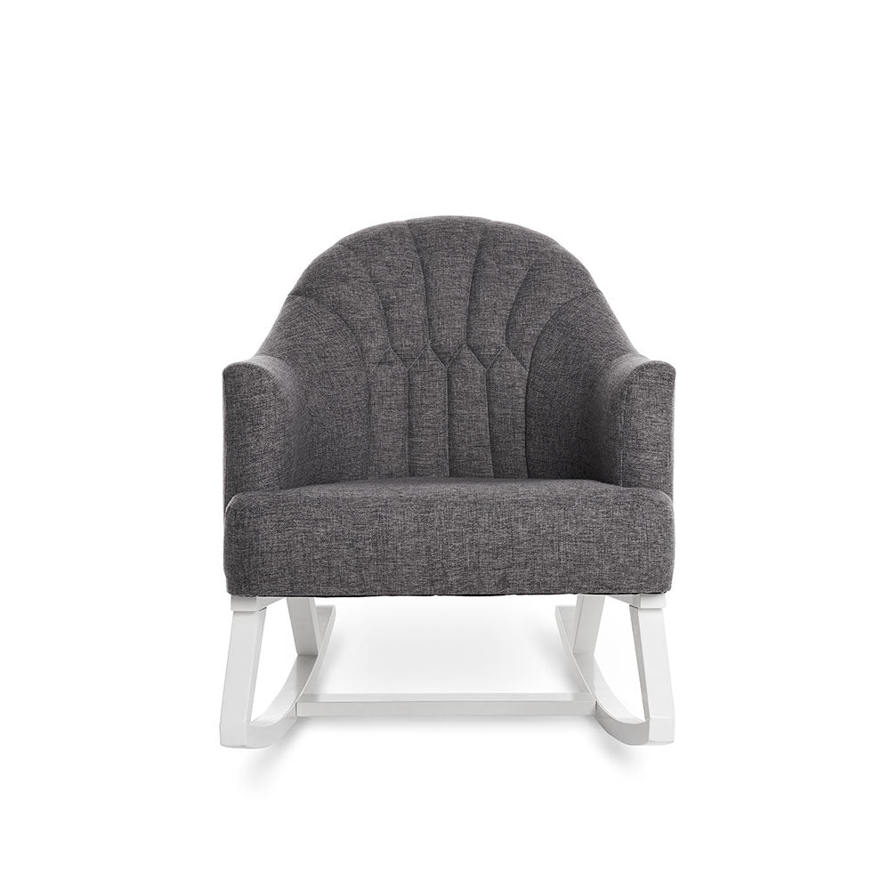 Obaby Round Back Nursing Rocking Chair - Dark Grey