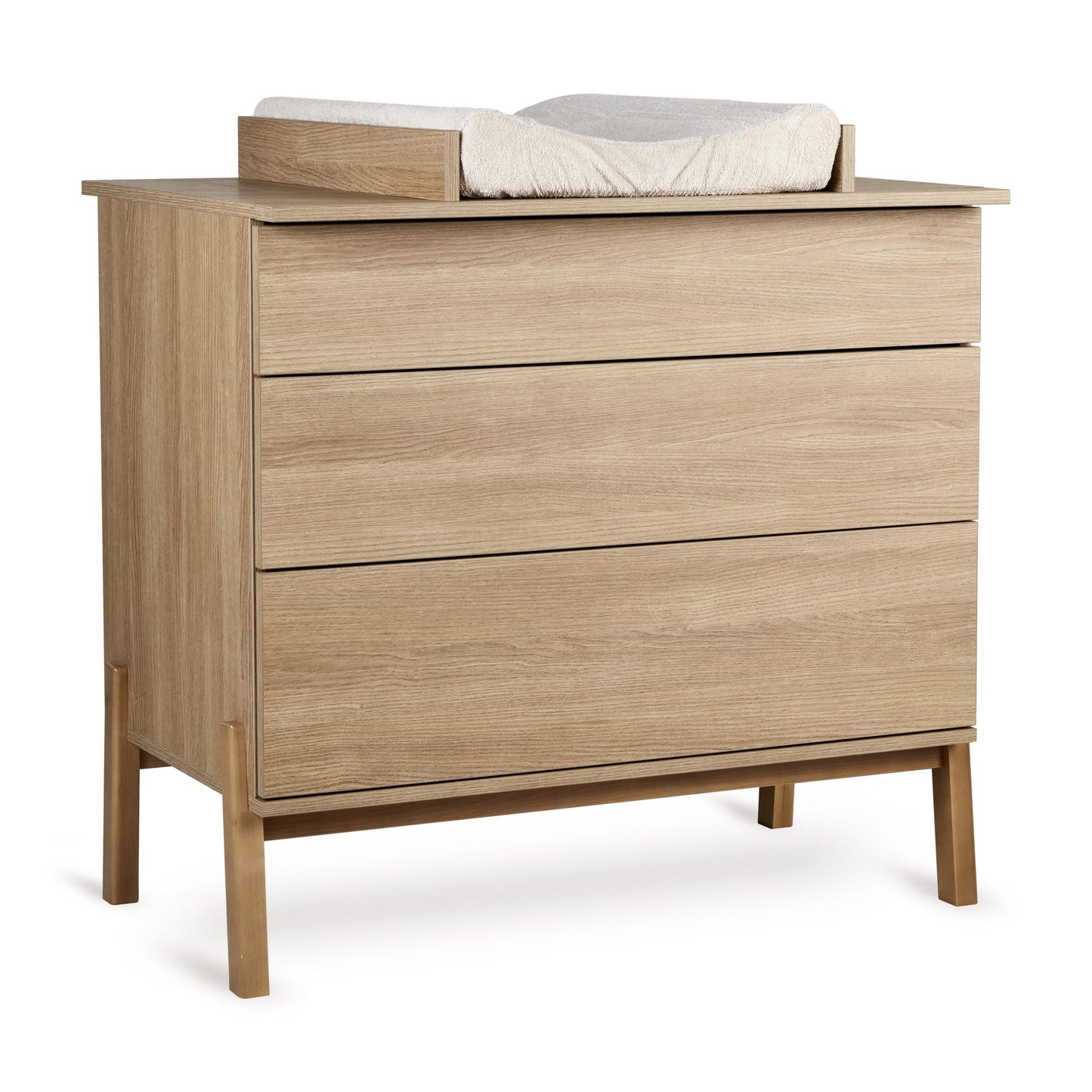 Quax Ashi Chest Baby Changing Extension Chestnut Honey Ash