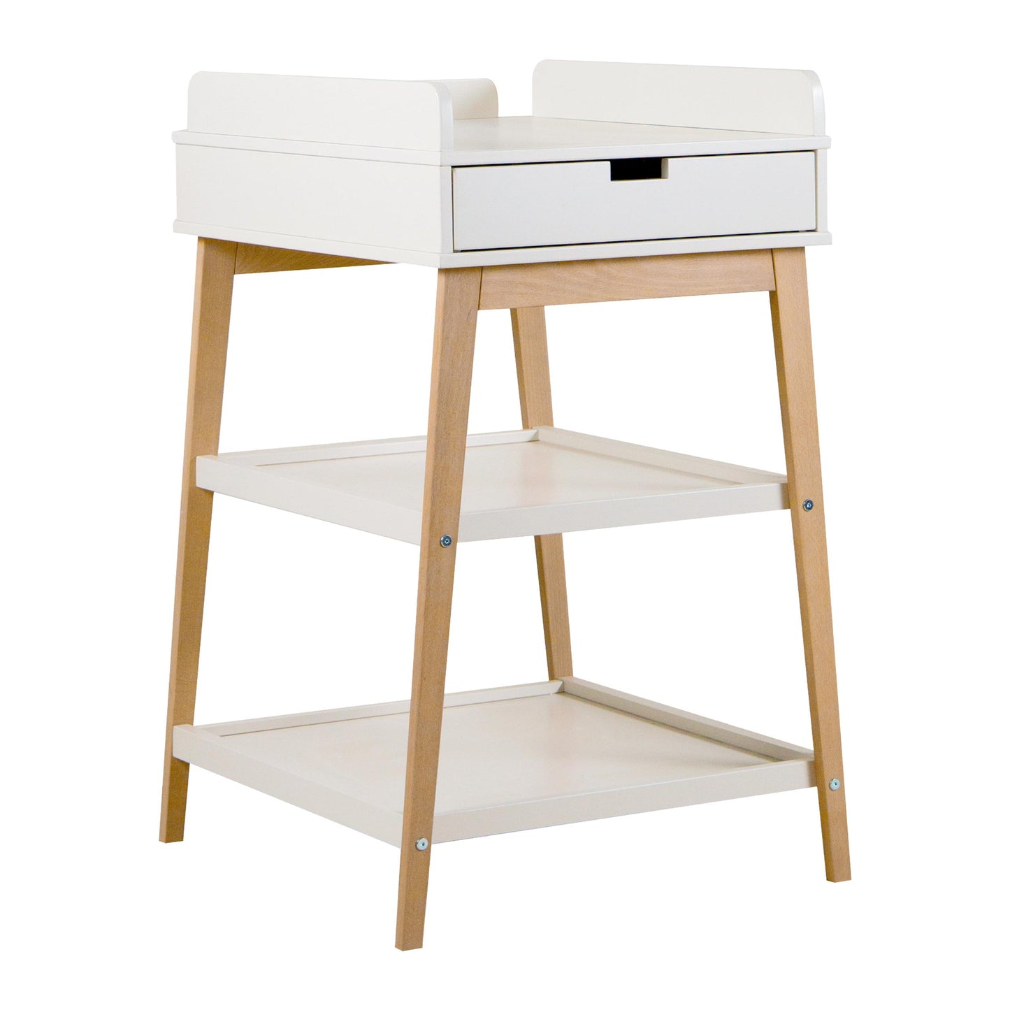 Quax Hip Baby Changing Table with Drawer Clay Natural
