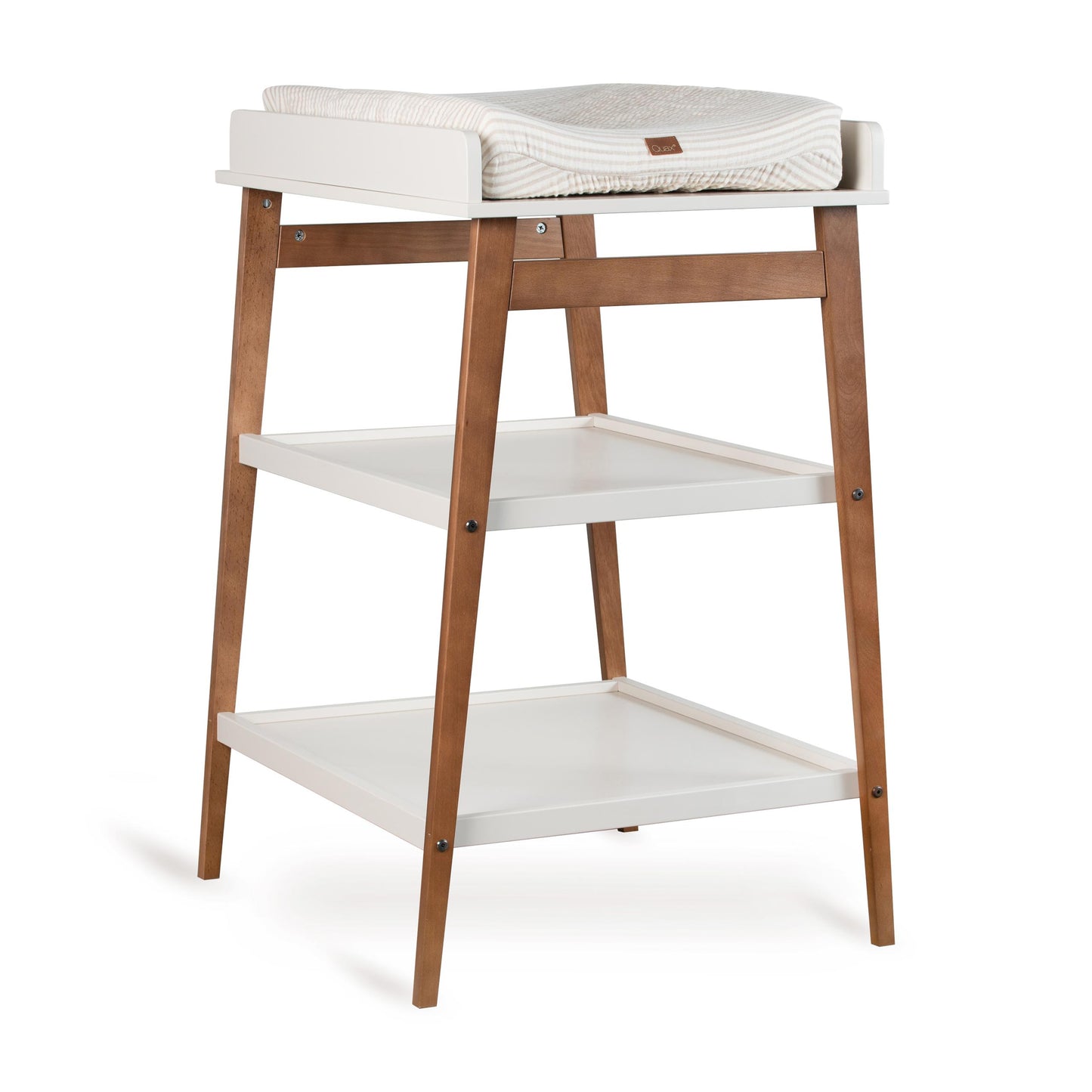 Quax Hip Baby Changing Table Clay Walnut