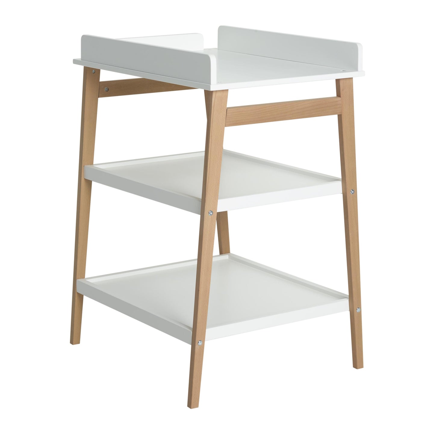 Quax Hip Baby Changing Table White Natural