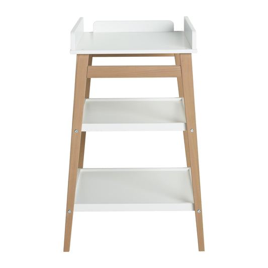 Quax Hip Baby Changing Table White Natural