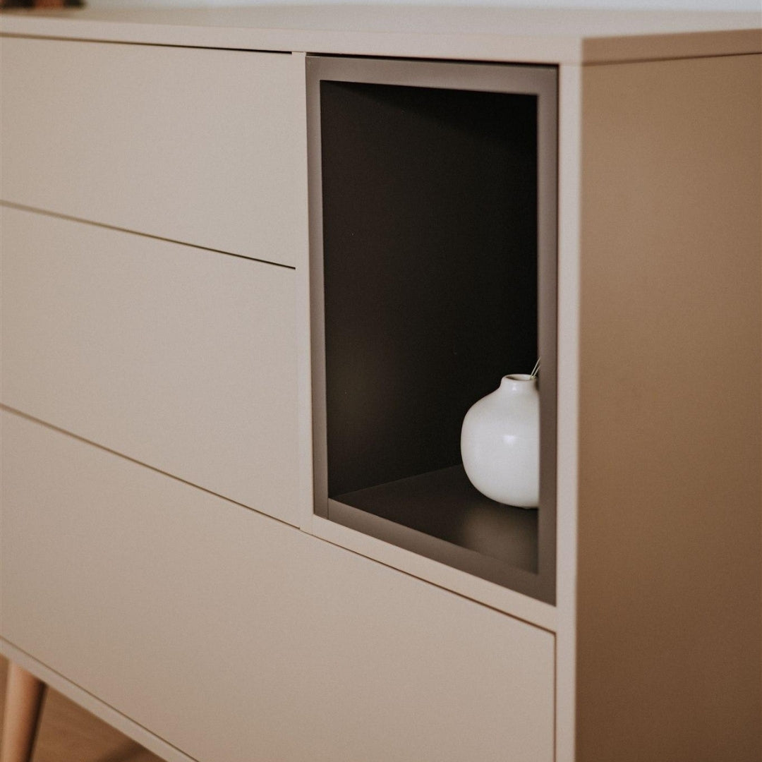 Quax Cocoon 3 Drawer Chest Latte