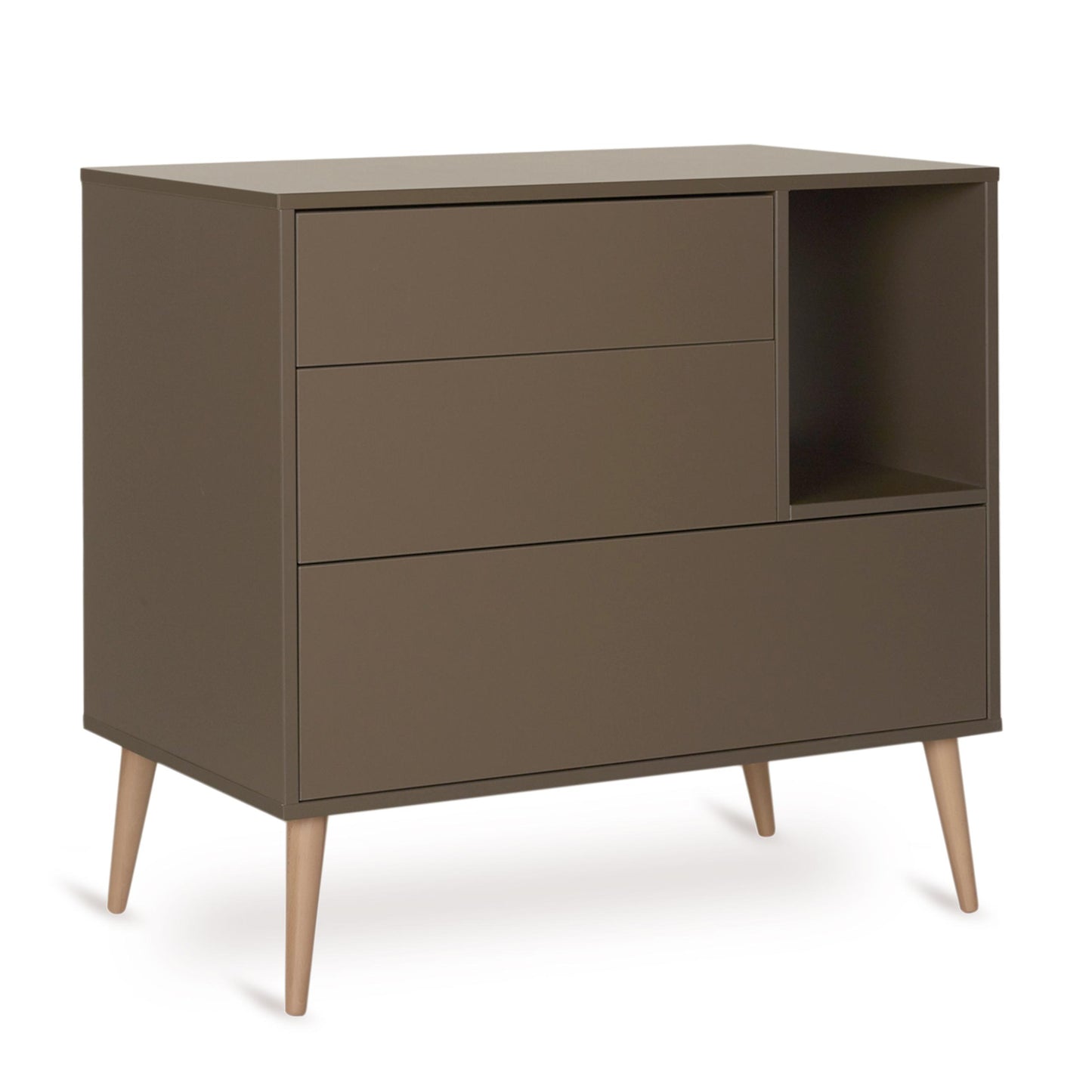 Quax Cocoon 3 Drawer Chest Moss