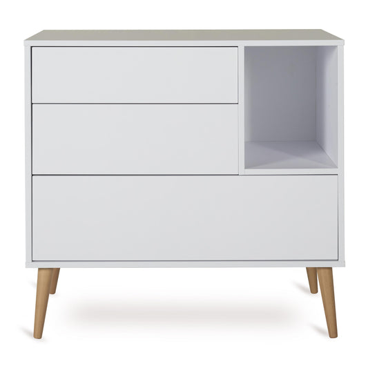 Quax Cocoon 3 Drawer Chest Ice White